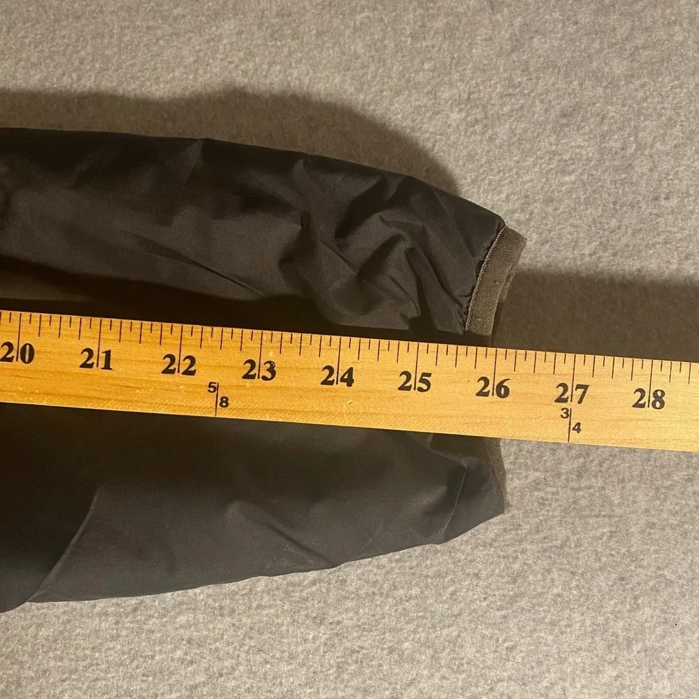 The North Face Reversible Polartec Fleece Jacket Black Full Zip Mens Small
